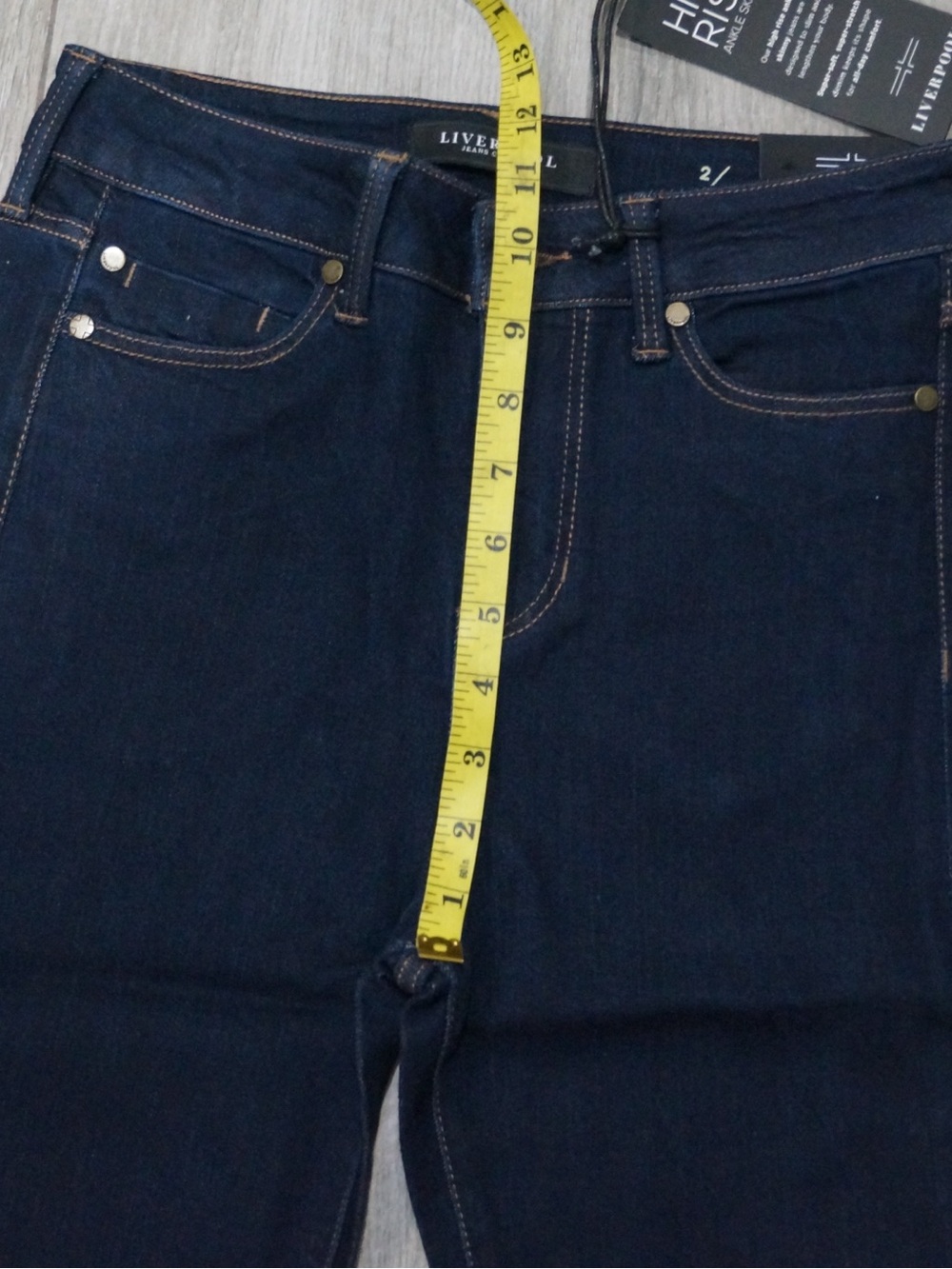 Liverpool Jeans Company Indigo High-Rise Skinny Jeans - Picture 4 of 12